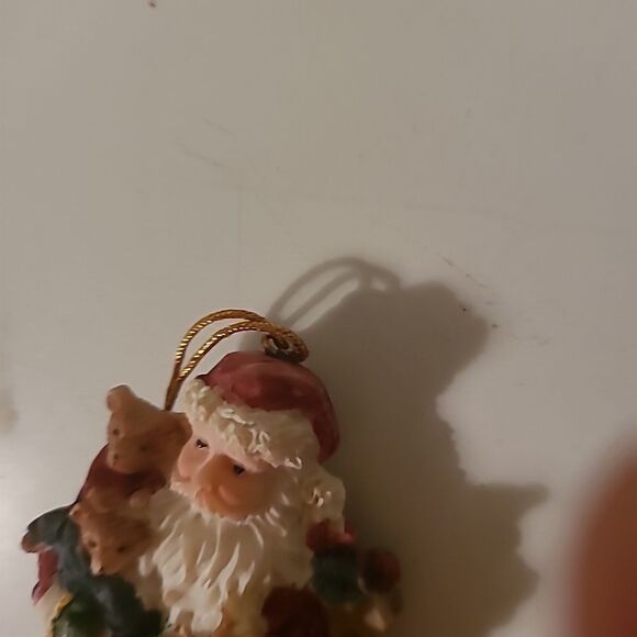 Vintage Santa Ornament #2 - Picture 3 of 4